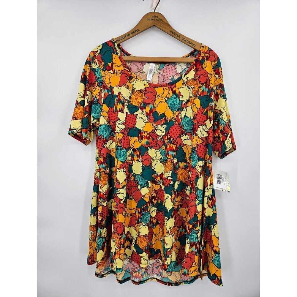 New Lularoe Perfect T Shirt Womens L Oogie Boogie Nightmare Before Christmas